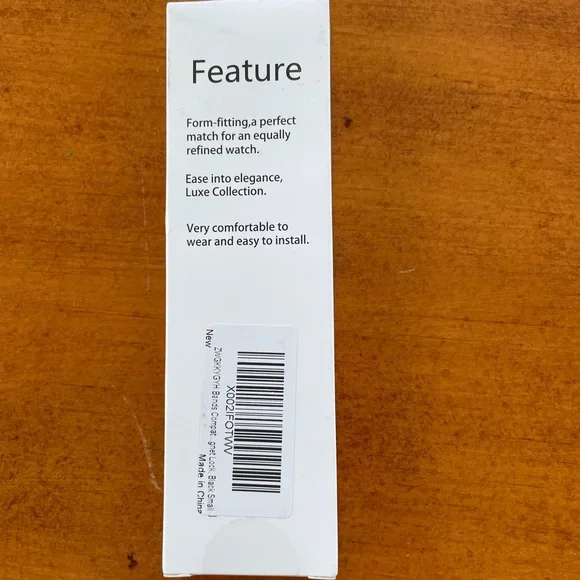 NWT FitBit Black Large Charge3/4 StainlessSteel Metal Mesh Magnetic Replace Band - Picture 3 of 5